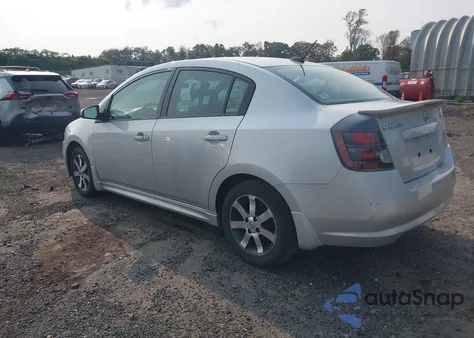 2012 Nissan Sentra 2.0 Sr from USA, damaged, VIN 3N1AB6AP8CL625088